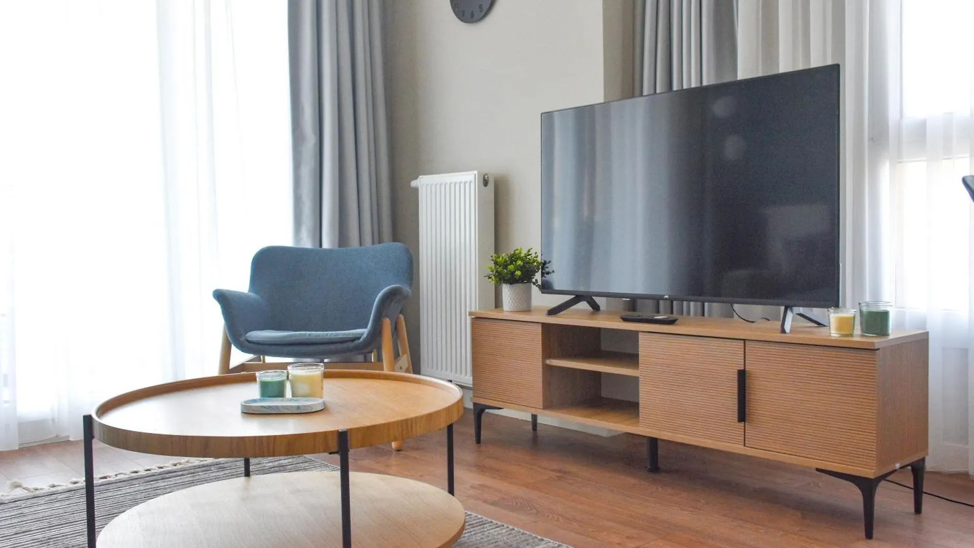 13Th Floor Brand New Cozy 2Br Apt With Balcony Стамбул Апартаменты